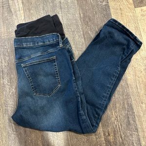 Gap Maternity Cropped Jeans